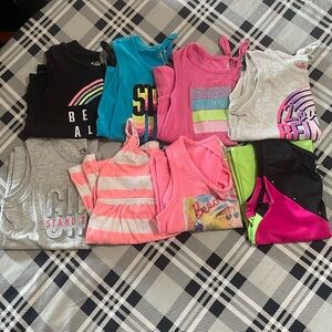 Bundle/ Lot of Girls Tank Tops Size 7/8